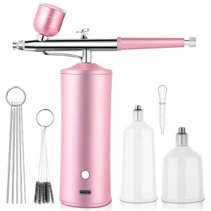 Aérographe Haute Pression pour Maquillage et Ongles - Kit Complet