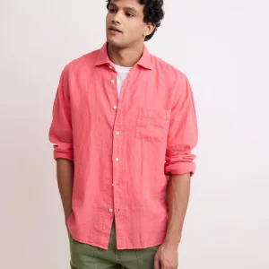 Chemise Homme en Lin Tangerine Paul