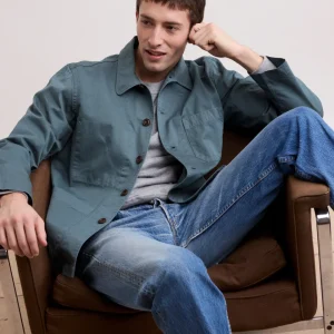 Veste Homme Chino Vert Militaire Perry