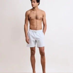 Maillot Homme Seersucker Bleu Ciel Swim