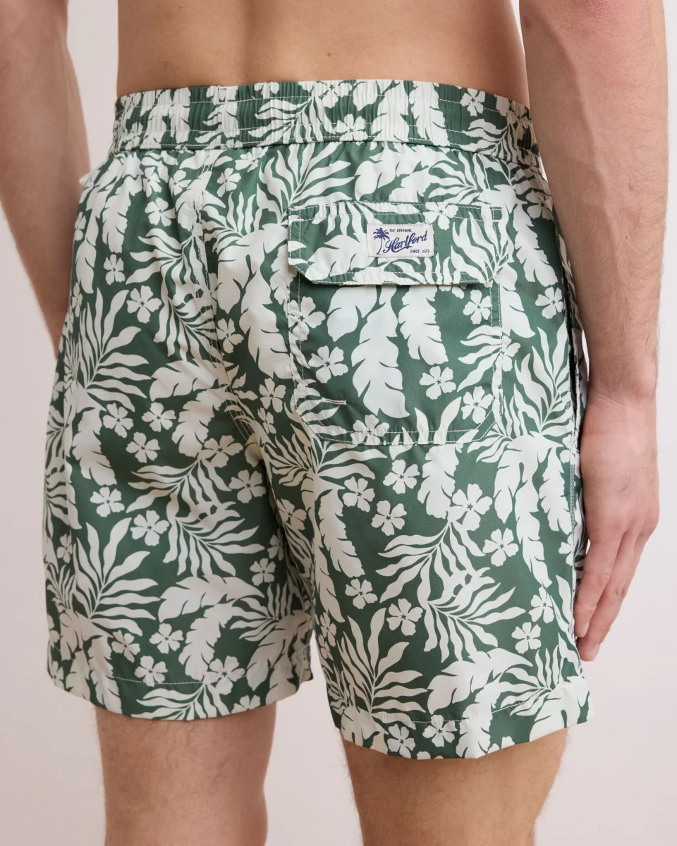 Maillot Homme Imprimé Hawaï Vert Swim – Image 4