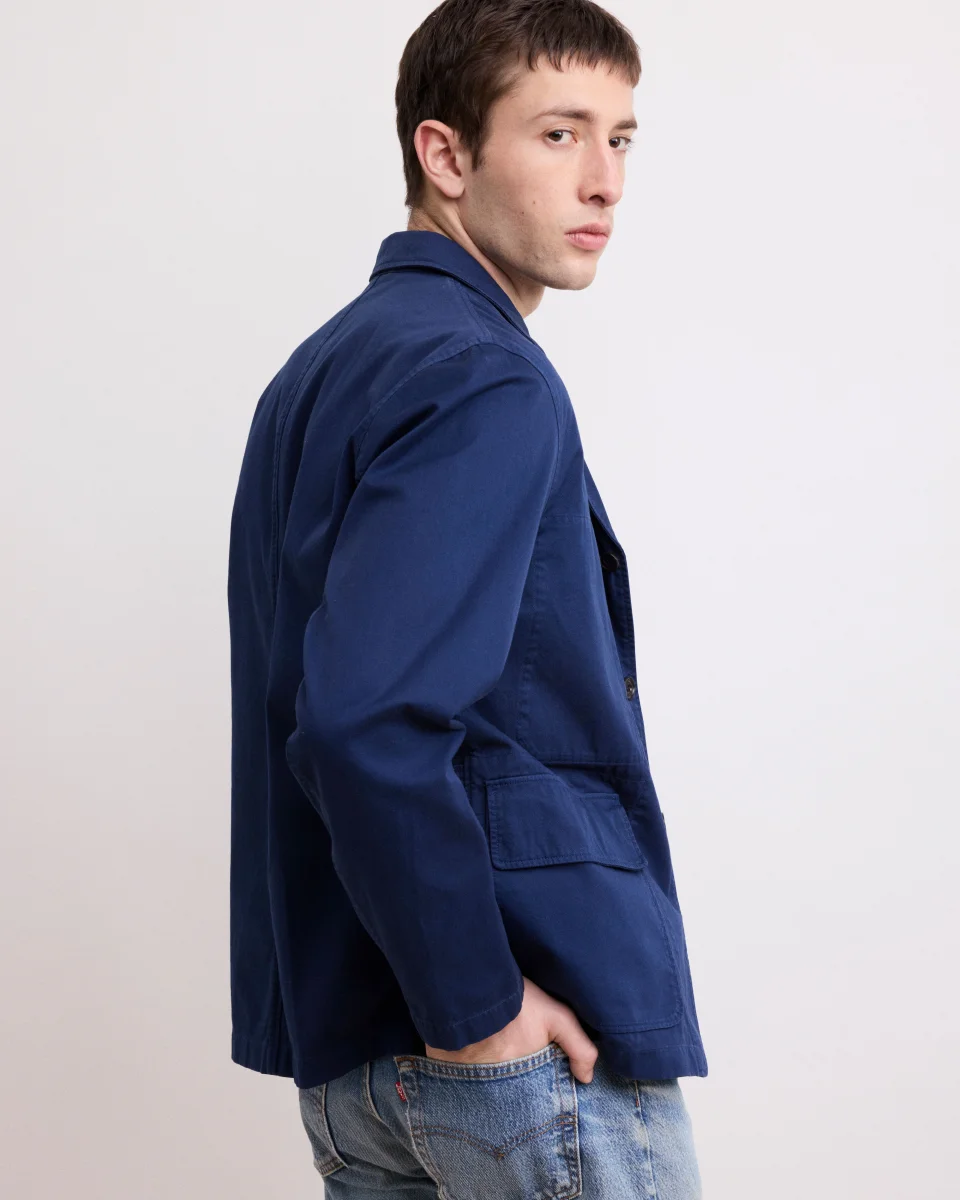 Veste Homme Chino Bleu Marine Joe – Image 5