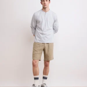 Short Homme en Lin Beige Tank