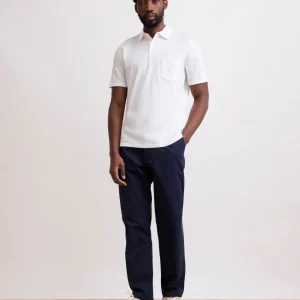 Pantalon Homme en Chino Léger Bleu Marine Tyron