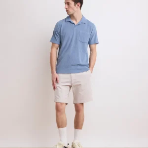 Short Homme en Coton et Lin Beige Byron