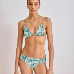 Bas de maillot Femme Imprimé Palmiers Vert Bikini Beachwear