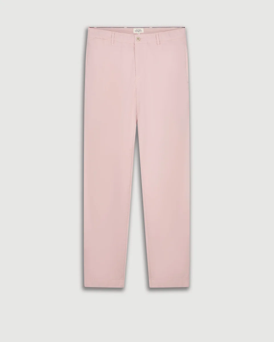 Pantalon Homme Chino Rose Pâle Tex – Image 3
