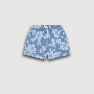 Maillot Garçon Imprimé Bleu Denim Achille