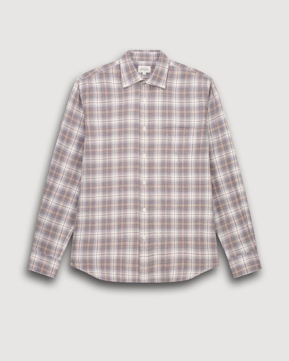 Chemise Homme en Coton à Carreaux Gris Paul – Image 6