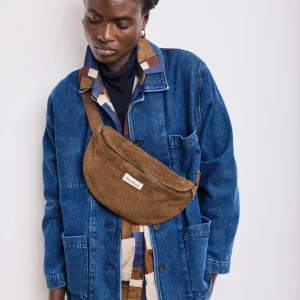 Banane Femme en Velours Côtelé Mocha Etna Bag