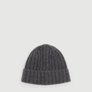 Bonnet Garçon en Laine & Cachemire Gris