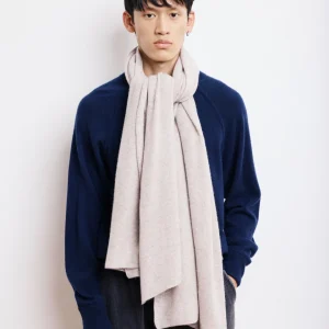 Echarpe Homme en Laine & Cachemire Beige