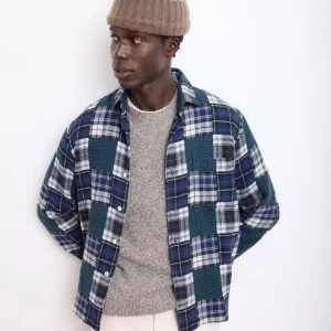 Bonnet Homme en Laine & Cachemire Brun