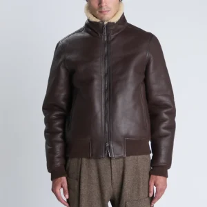 Blouson Mukka marron