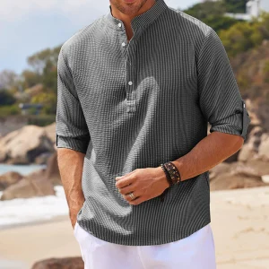 Charles | La chemise en lin contemporaine