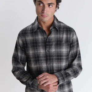 Chemise Benton Carreaux Charbon