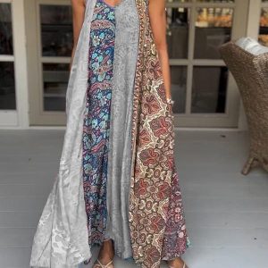 Chloe | Robe décontractée à col en V