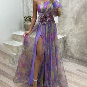 Juliette | Superbe Longue Robe Imprimée Floral