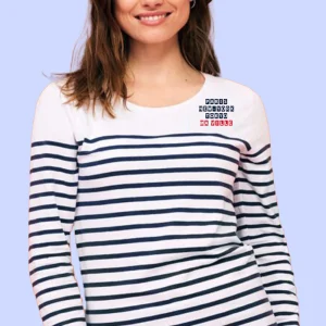 Marinière Manches Longues Femme