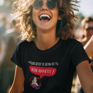 T-SHIRT GUILLAUME LE CANTINIER "BON APPÉTIT !"