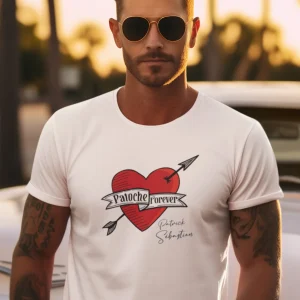 T-SHIRT HOMME PATRICK SEBASTIEN "PATOCHE FOREVER"