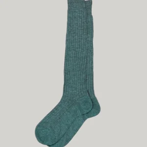 Chaussettes César vert