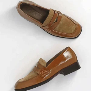 Mocassins Caramel Socque - Jasper