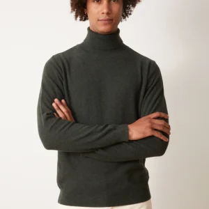 Pull Pietro vert loden